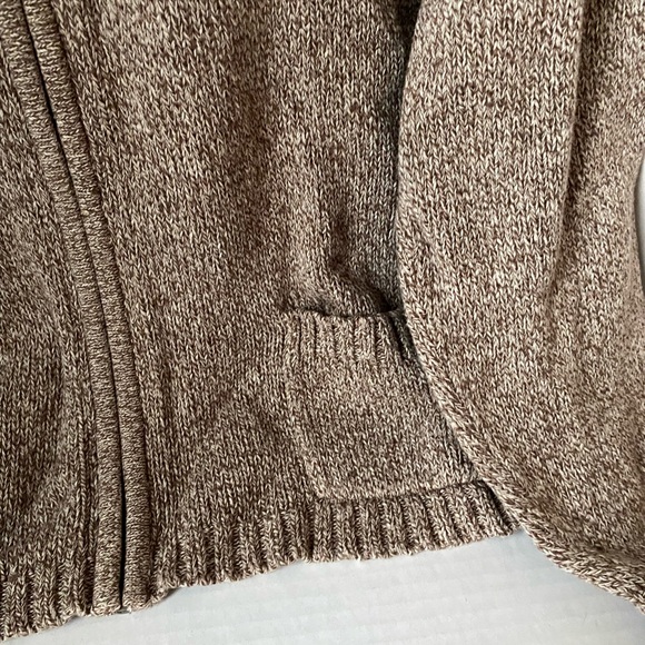 Eddie Bauer Zip-Up Sweater Brown Size XL - Picture 5 of 15